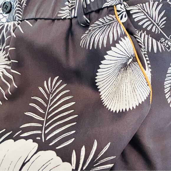 J. Crew | Floral Silk Trousers | Size 8 - Picture 5 of 7